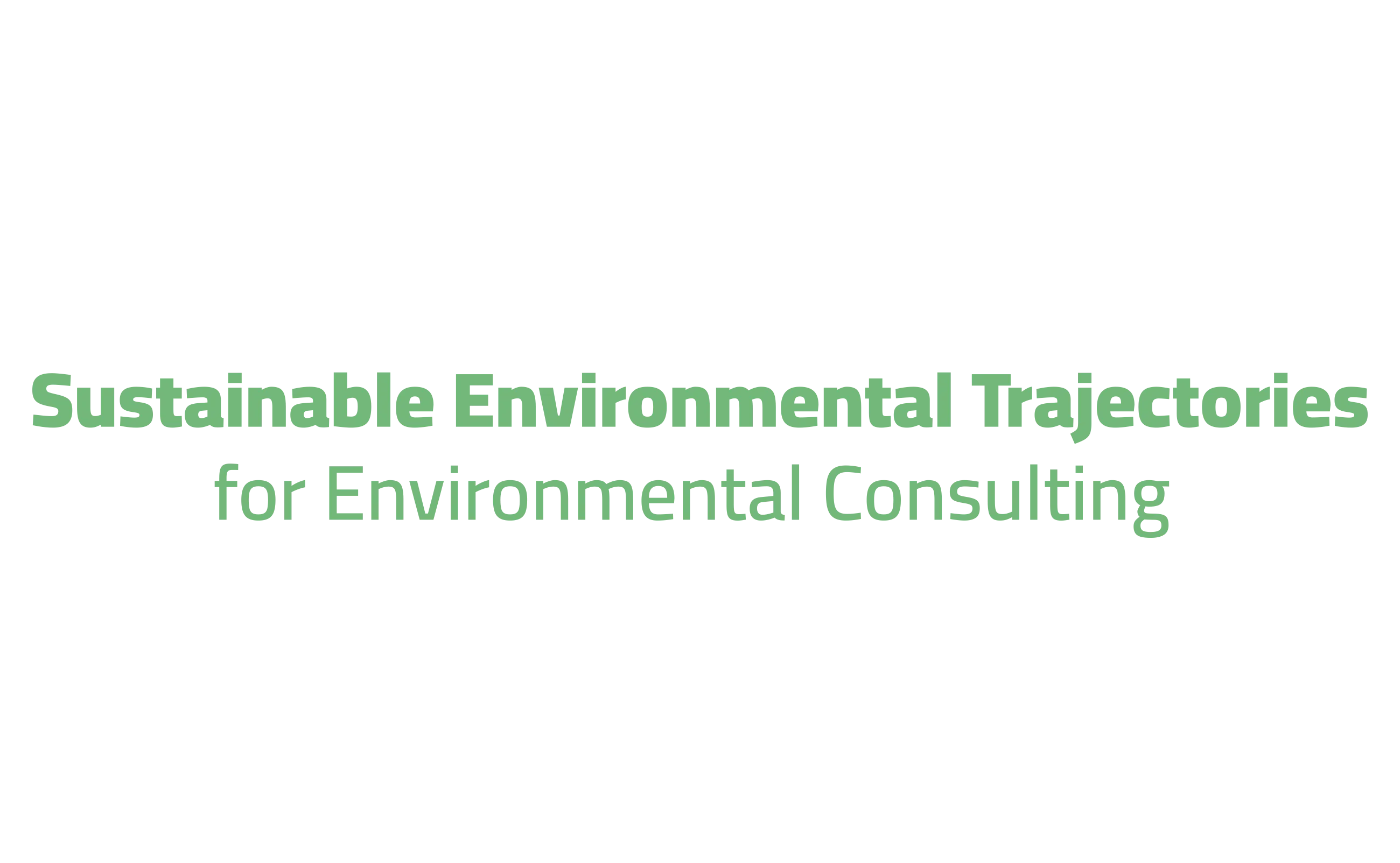 Sustainable Environmental Trajectories Office